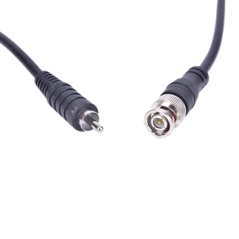 Bnc Mannelijk Naar Rca Mannelijk Coax Kabel Snoer Adapter Connector Voor Cctv Dvr Camera Lot