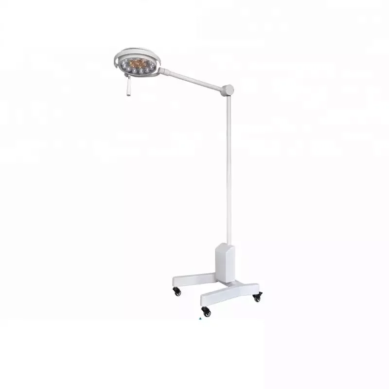 

Electric Power Source LED Portable Veterinary Surgical Lamp Floor Standing Mobile Medical Lamp