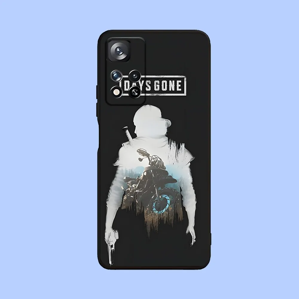 Game D-Days Gone Phone Case For Samsung Galaxy A13,A21s,A22,A31,A32,A52,A53,A71,A80,A91 Soft Black Cover