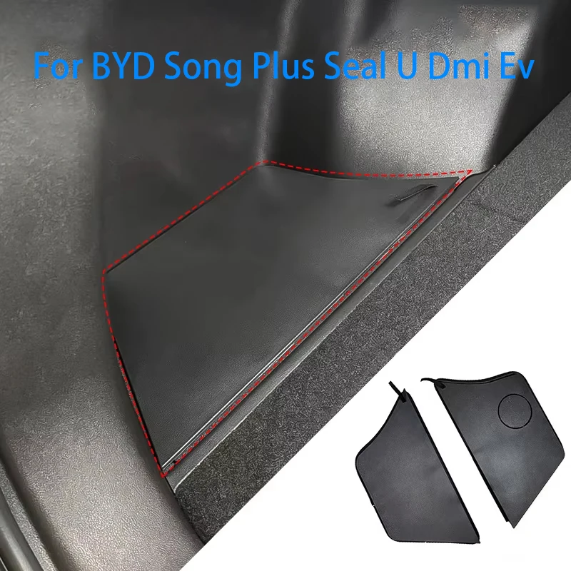 

For BYD Song Plus Seal U Dmi Ev 2023+ Trunk Side Storage Box Categorized Storage Boxes Organizer Box Interior Auto Accessories