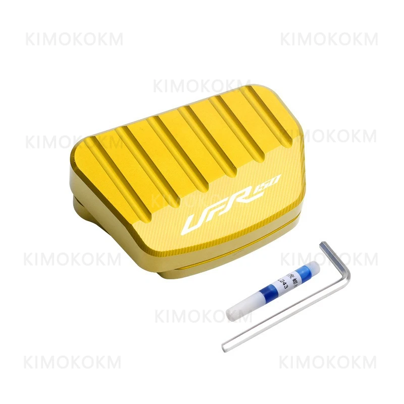 

Suitable for Haojue UFR150 Foot Brace Enlarged Base Modificationaluminum Alloy Anti Slip Middle Brace Enlarged Pad Accessories