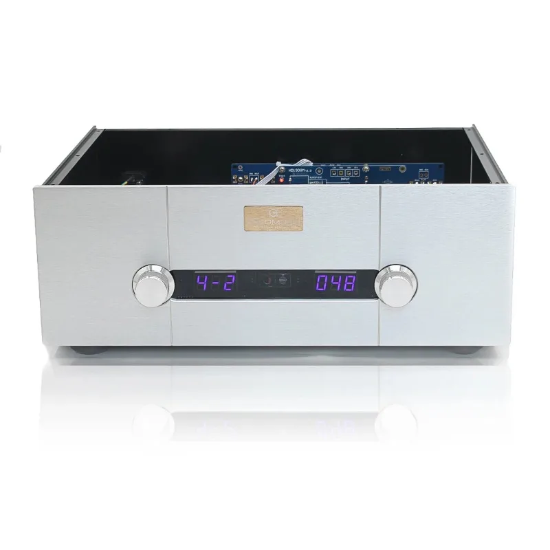 STR11A-Max Reference CARY AE-1 Circuit 6SN7 Vacuum Tube Remote Control Audio Preamplifier with 4-Way Inputs and 2-Way RCA Output view 2