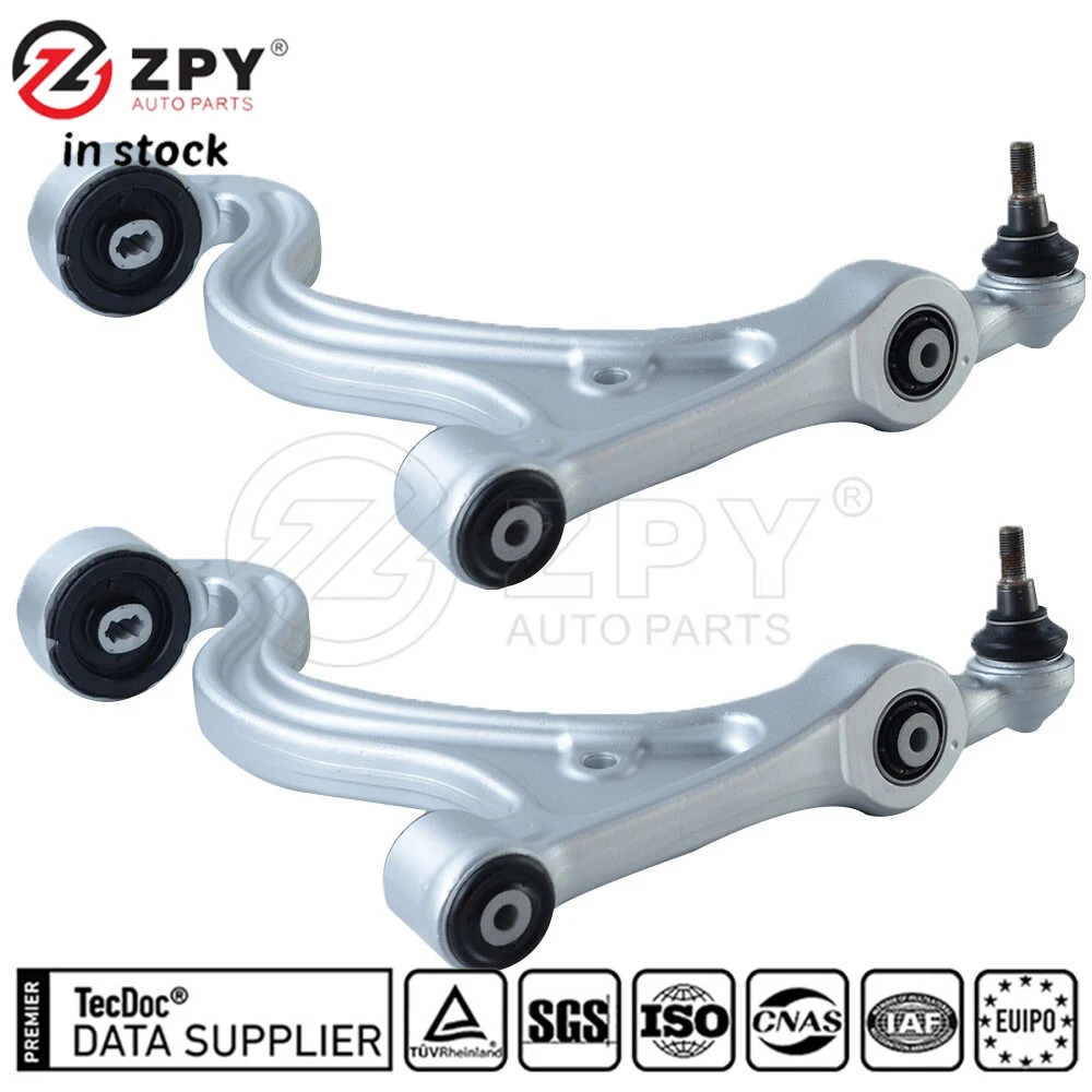 ZPY Front Lower Control Arm and Ball Joint Assembly for Porsche Panamera 2010-2016 97034105304 97034105303