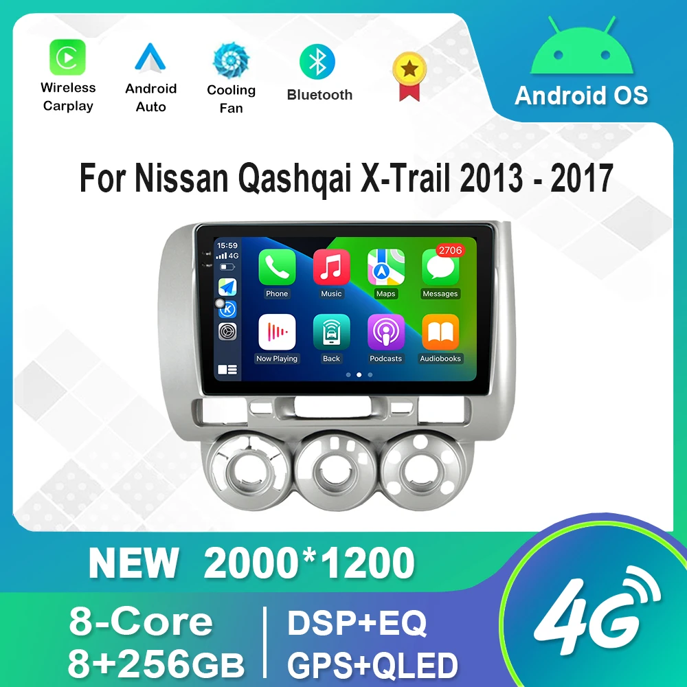 

Android Video Multimedia Radio Player For Honda Jazz 1 GD 2001 - 2008 LHD GPS Navigation BluetoothHD Touch Screen 4G WiFi