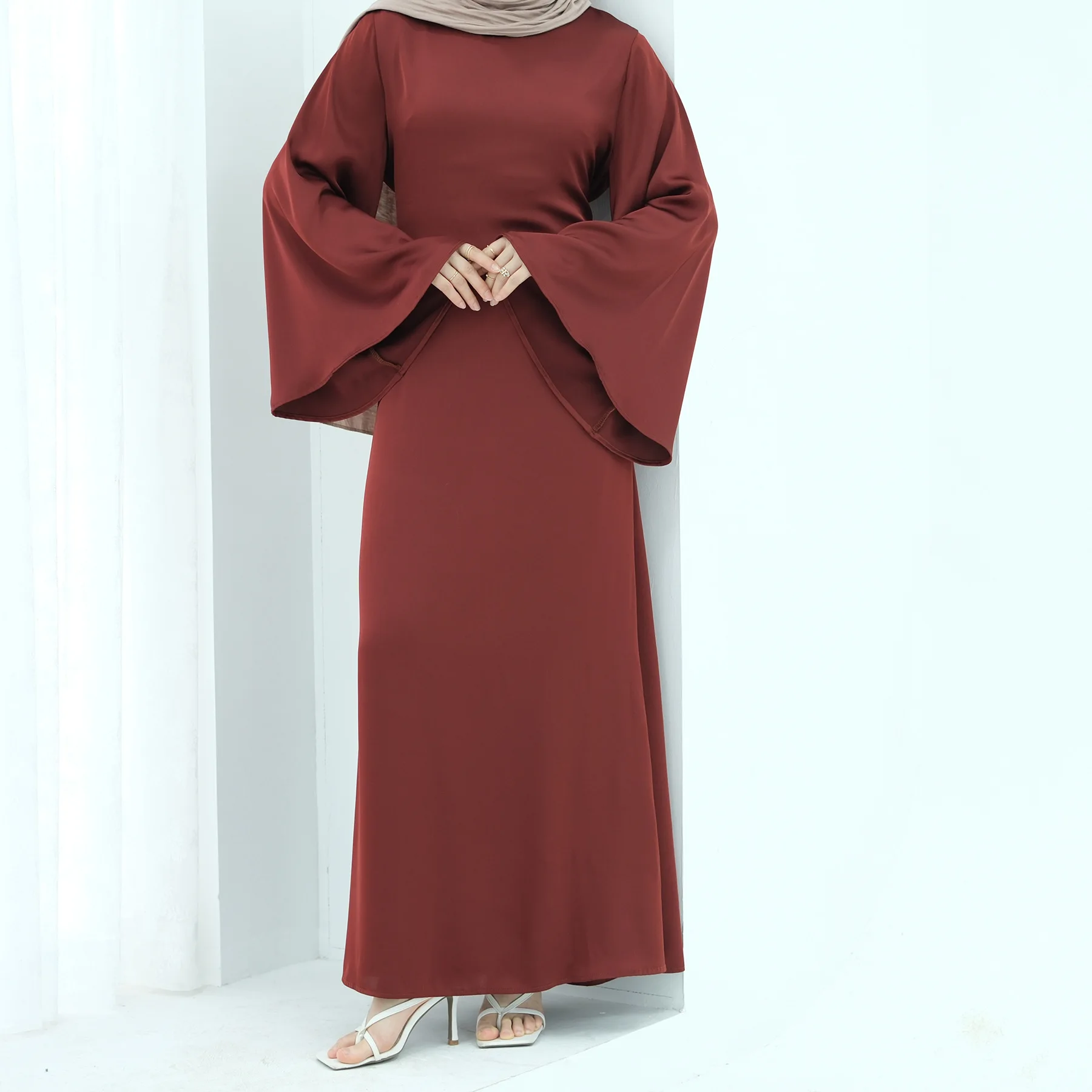 Moslim Jurk Voor Vrouwen Party Abaya Bandage Jurken Ramadan Eid Islam Vestidos Jalabiya Arabische Lange Gewaad Marokko Dubai Kaftan