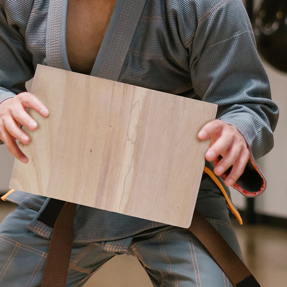 

6 Pcs Hitting Board Training Accessories Durable Wood Martial Equipment Punching Practice Boards Taekwondo Karate Breaking