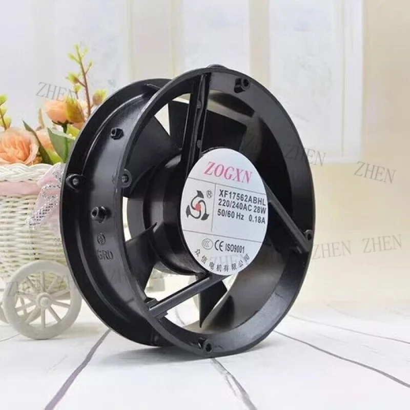 Y FOR  ZOGXN XF17562ABHL 220V-240AC 28W 17050 17CM Round Axial Exhaust Fan