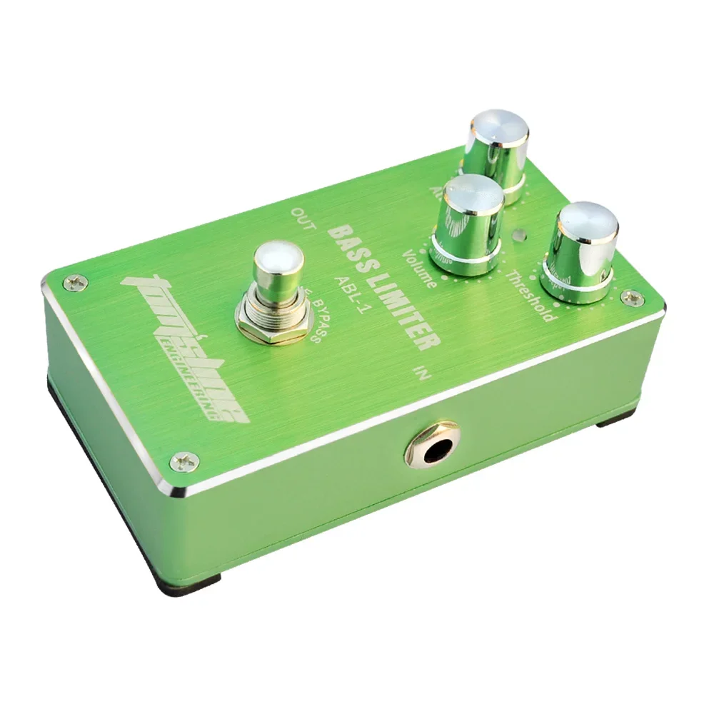 Aroma ABL-1 limitador de baixo pedal efeito guitarra compressor reduzir redundante dinâmico true bypass acessórios guitarra elétrica