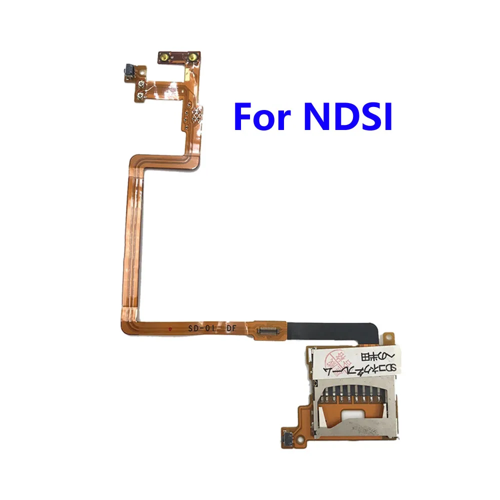 

100pcs L R Button Ribbon Cable For NDSi DSi SD Card Slot Socket Ribbon Line L/R Trigger Key Ribbon Cord Volume Button Flex Wire