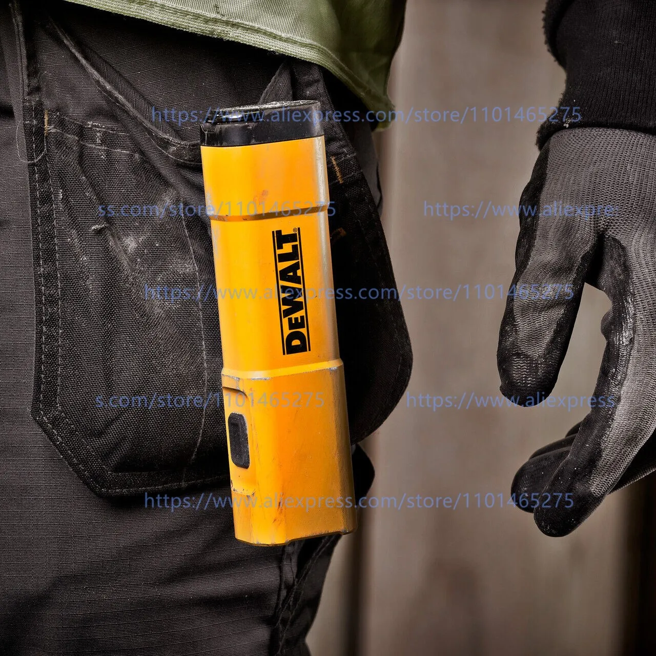 DEWALT DCL183 LED Flashlight IP54 3-Modes Spot Side Lighting USB Rechargeable LED Flashlight