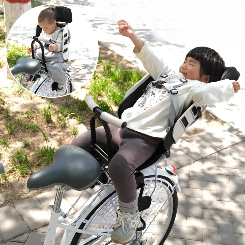 

Задние детские велосипедные сиденья, детское велосипедное сиденье, задняя переноска для ног, железное крепление, безопасный портативный детский велосипедный коврик для сиденья