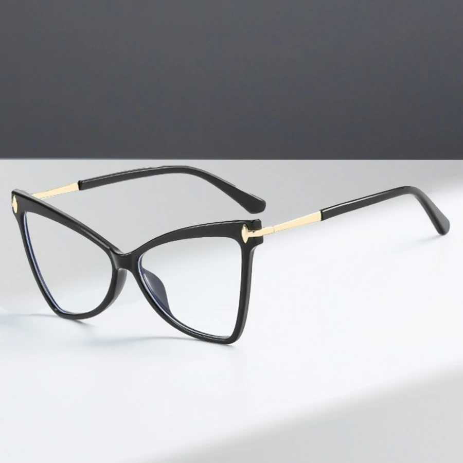 

1 шт., женская оправа для глаз в форме бабочки, модные прозрачные линзы, осенние уличные праздники, необходимые аксессуары для возвращения в школу