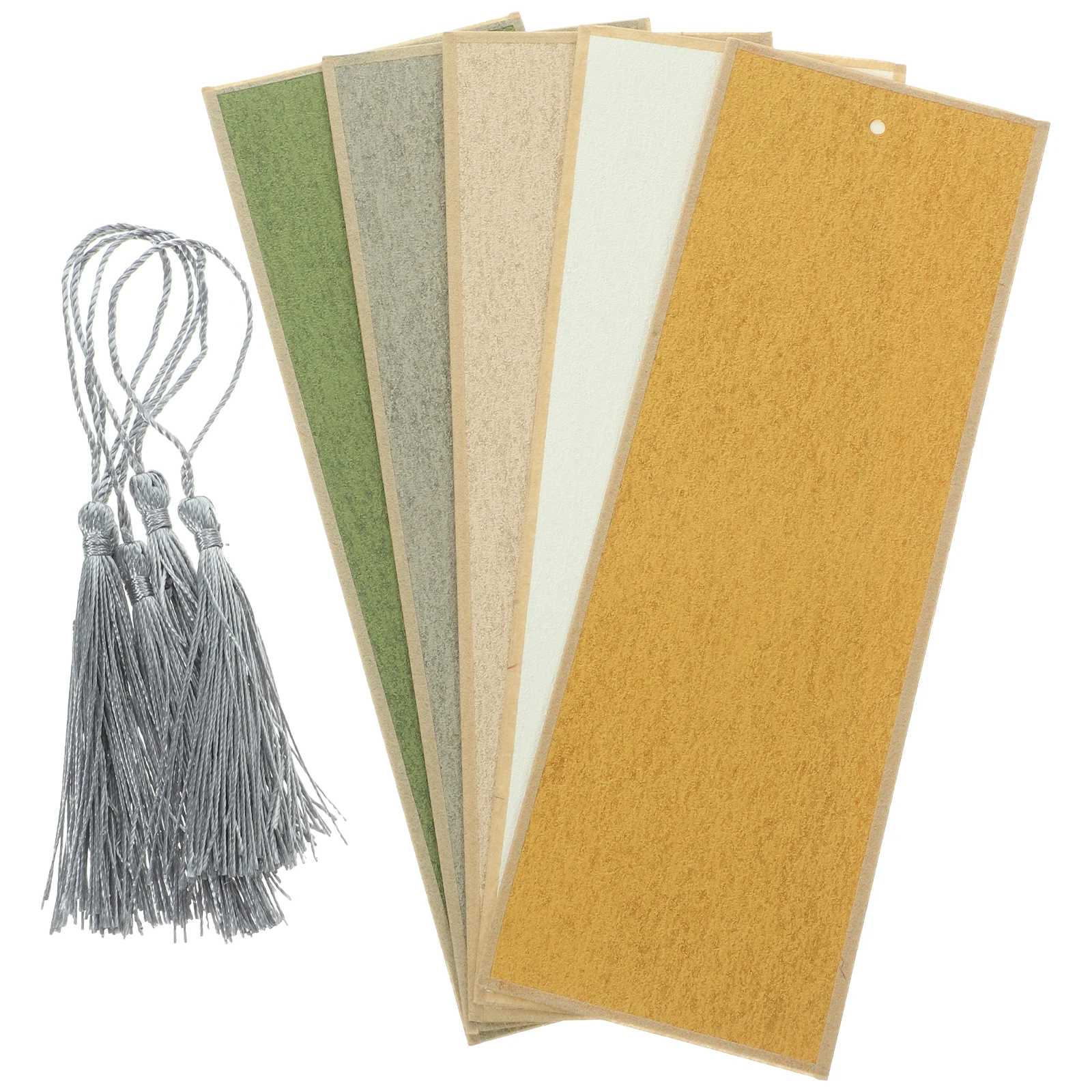 5 Pcs Blank Bookmark Marks Bulk Calligraphy Books Bookmarks for Paper Markers Decorate Student