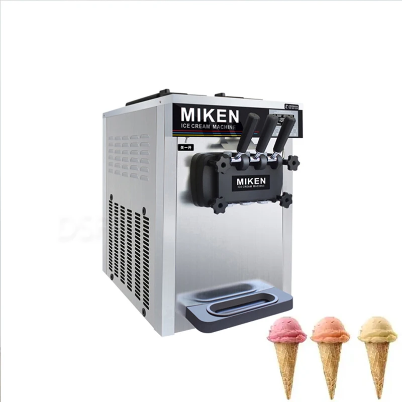 

Fully Automatic Ice Cream Machine 2+1 Mixed Flavor Frozen Yogurt Machine 18-22L/H