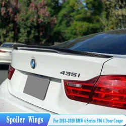 For 2014-2020 BMW 4 Series F36 4 Door Coupe Rear Trunk Lid Spoiler Wings P Style ABS Plastic Tuning Exterior BodyKit Accessories