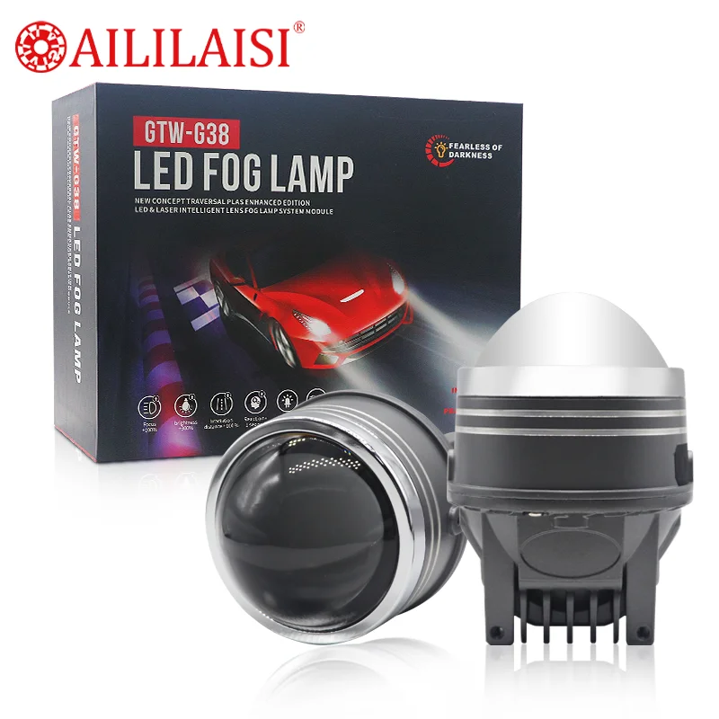 3.0Inch Led Fog Light Projecto - Laser Focus Lens recension och pris