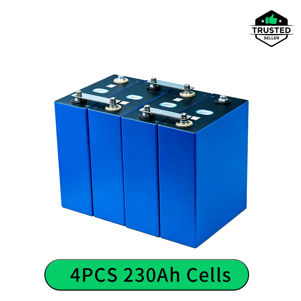 Gloednieuwe Grade A 3.1V 230Ah Natrium-ion Batterij 2.92V Cel, 20C Snelheid, Uitstekende weerstand tegen lage en hoge temperaturen, DIY montage van 12V 24V 48V 96V Batterijsysteem voor
