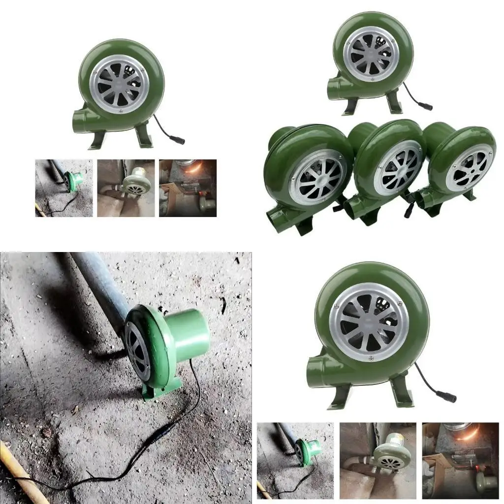 

652F 12V 30W/40W/80W Air Blower BBQ Outdoor Travel Portable Motor Blower Tool