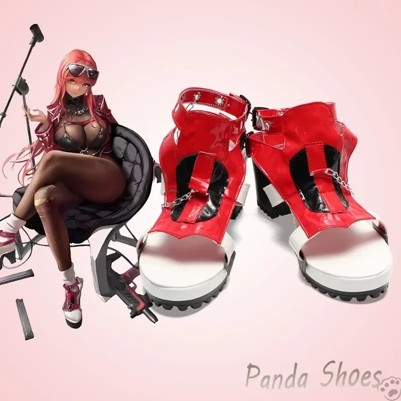 Volume Scarpe Cosplay Gioco Anime Dea della Vittoria NIKKE Cos Stivali Comic Costume Cosplay Scarpe Prop per Con Festa di Halloween