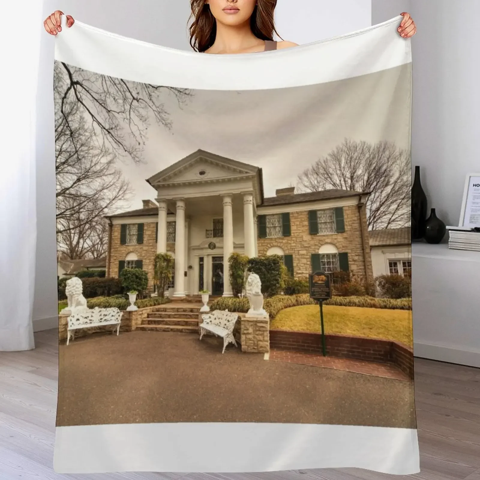 

Graceland Throw Blanket Kid'S Sofa Quilt valentine gift ideas halloween Blankets
