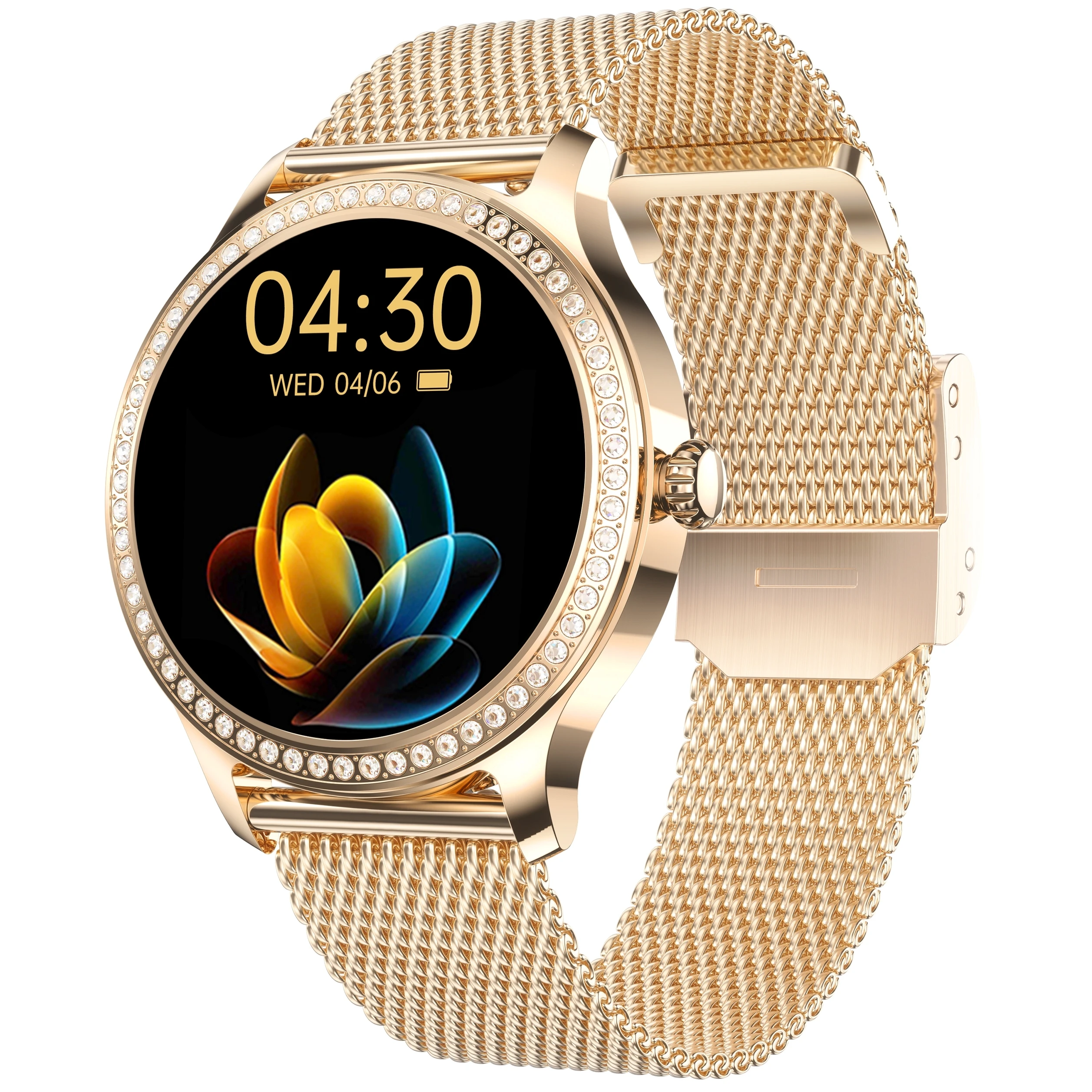 

VALDUS Female Physiological Cycle IP68 Waterproof Woman Smart Watch 1.28 Inch HD 280 MAH Long Battery Sleep Monitoring LW105