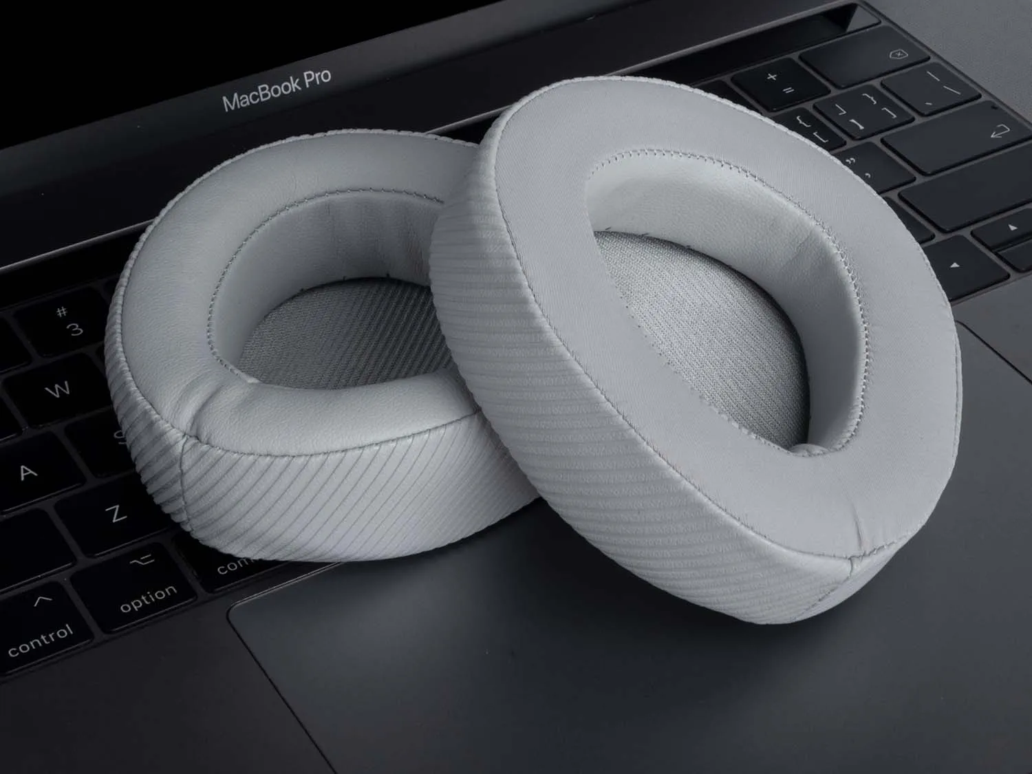 Earphone Pads for ASUS ROG Delta II Replacement Earpads Earmuffs Cloth Memory Covers Sponge Protein