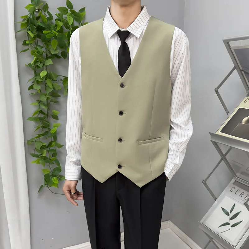 SY97  New autumn and winter temperament suit office formal wear customized suit vest jacket pants three-piece suit