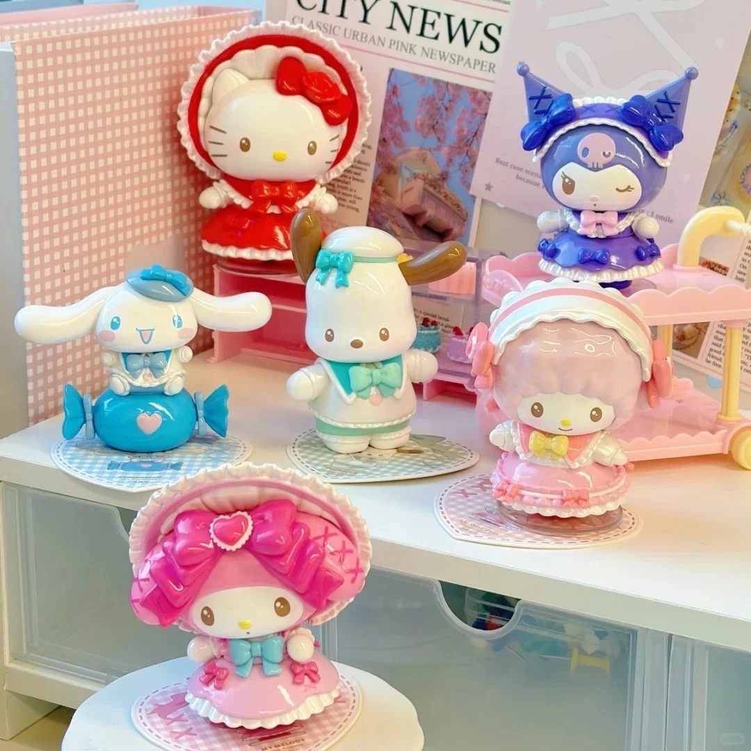 

Genuine Sanrio Family Co-Branded New Fantasy Fairytale Series Blind Box Figure Cute Desktop Ornaments Girl'S Birthday Gift hot