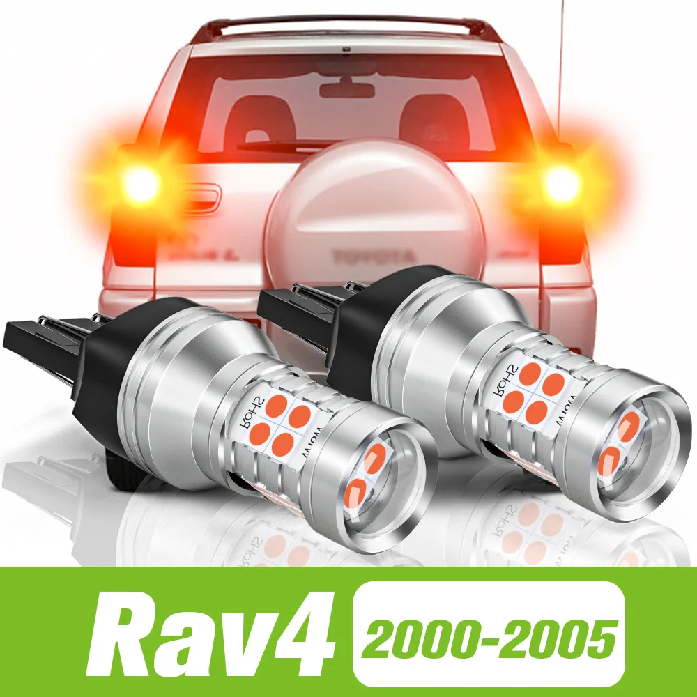 2pcs For Toyota Rav4 2000-2005 LED Brake Light 2001 2002 2003 2004 Accessories