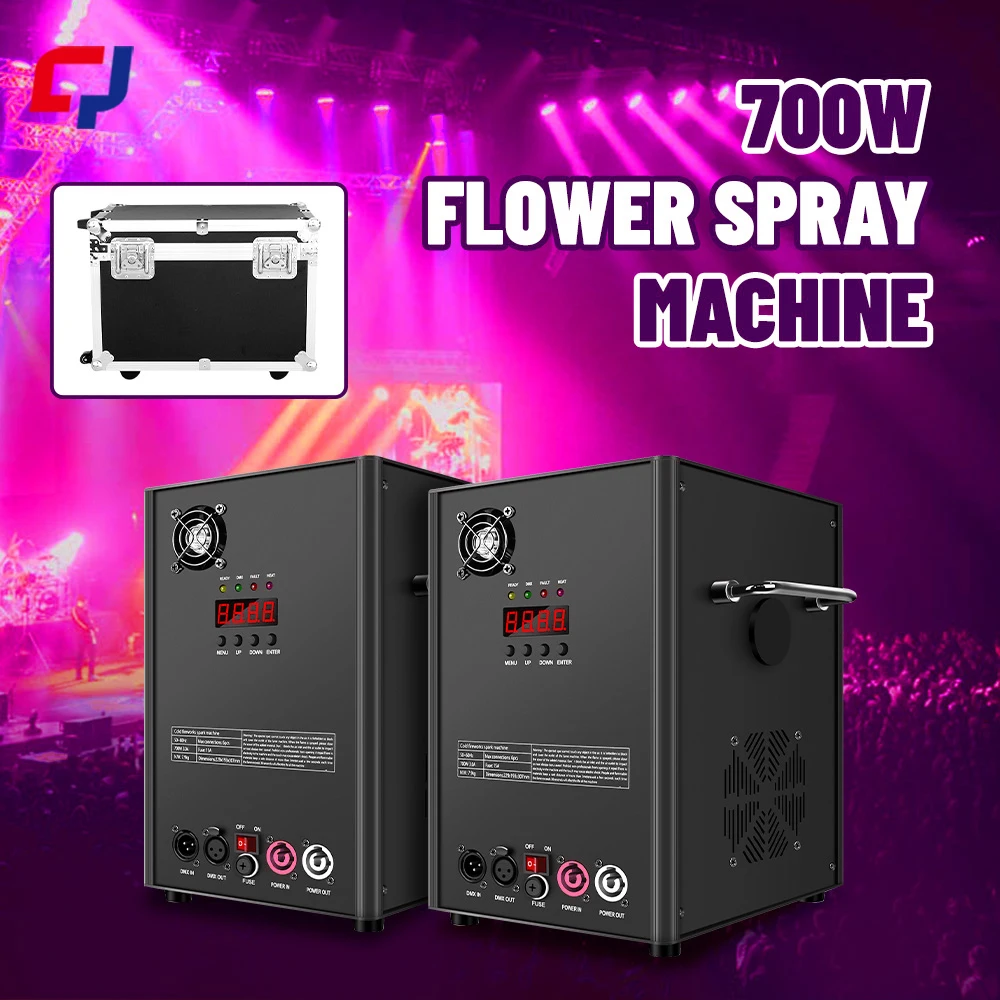 

2PCS 700W Cold Spark Machine DMX512 Stage Effect 500W Cold Fireworks Machine Spark Machine For DJ Disco Perform Show Wedding