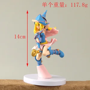 2 Gaya Yu-Gi-Oh Sosok Gadis Penyihir Hitam Yugi Muto Joey Wheeler Figurine Aksi Model Desktop Koleksi Hadiah Boneka 14CM 12 action figure penjualan terbaik yugioh - №