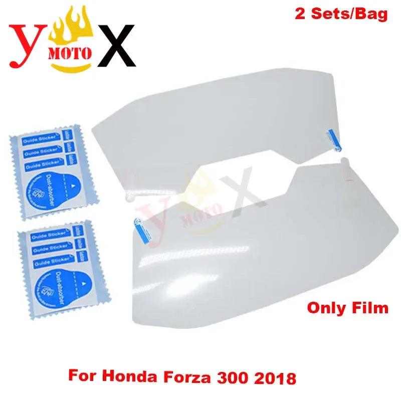 Película de proteção contra arranhões para painel de velocímetro de motocicleta, adesivo protetor de instrumento para honda force 300 2018