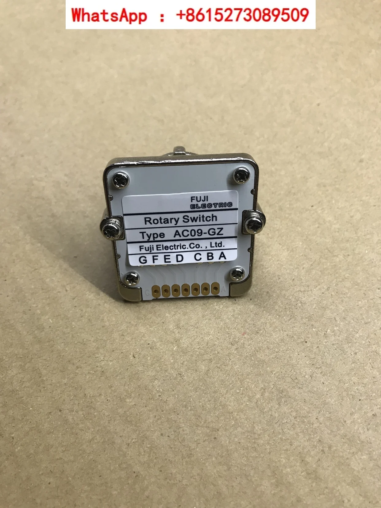 original Band coding rotary switch AC09-GZ