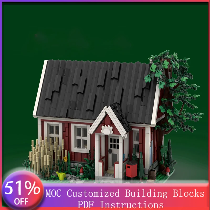 2672 pièces de construction modulaire, série BDP 5, MOC, conception de blocs de construction modulaires personnalisables, technologie de construction modulaire, jouet DIY pour enfants, cadeau de Noël