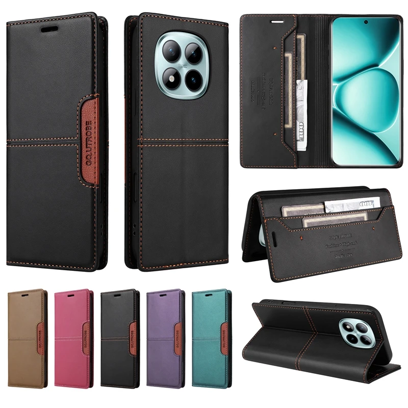 

Pop For Xiaomi Redmi Note 15 5G Case Flip Leather Phone Case On For Xiaomi Redmi Note 15 Pro Note15 15Pro Plus 5G Magnet Cover E