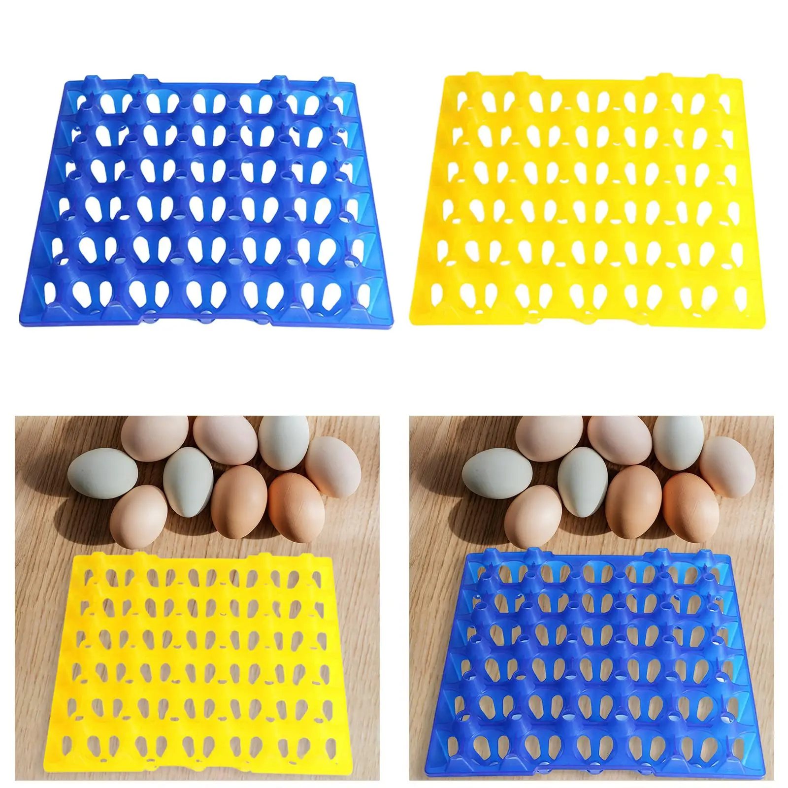 Bandeja apilable plástico para huevos – organizador cocina - imagen 2