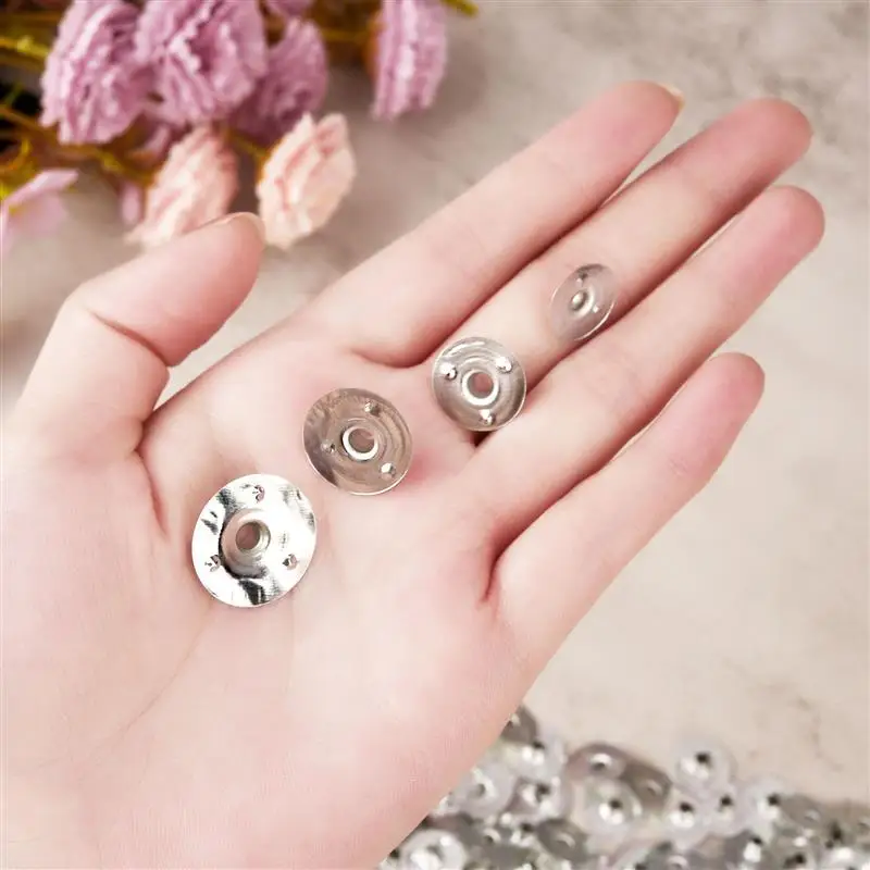1-100 Pcs Durable Waxed Candles Making Metal Wick Sustainers Carry Holders Tabs Tool DIY Crafts Candle Wicks DIY Candle Making