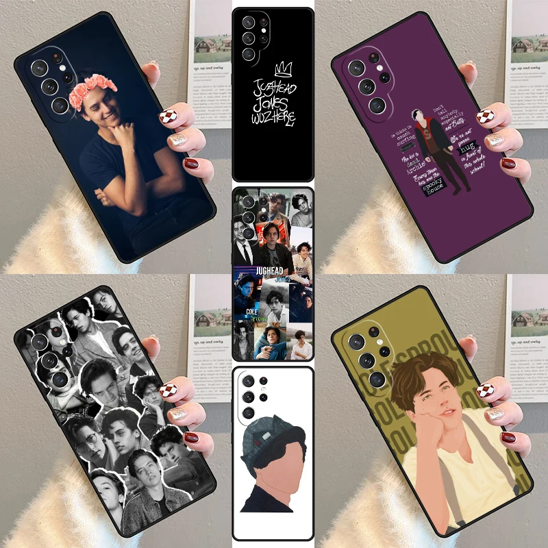 Jughead Cole Sprouse Phone Case For Samsung Galaxy S23 S21 S20 FE S24 S22 Ultra Note20 S10 S9 S8 Plus Silicone Cover