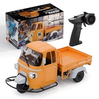 New Arrival 1:10 Piaggio 3-Wheel Remote Control Car Rear-Drive High-Speed Rc Car Full Proportion Remote Model Vehicle