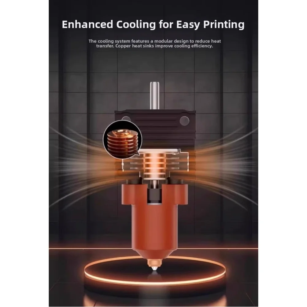 

Heating Block Kits Are Suitable For K1C And For K1 Max. Nozzle Kit Quick-swap Nozzle High Flow Printing For 3D Printer Accessory