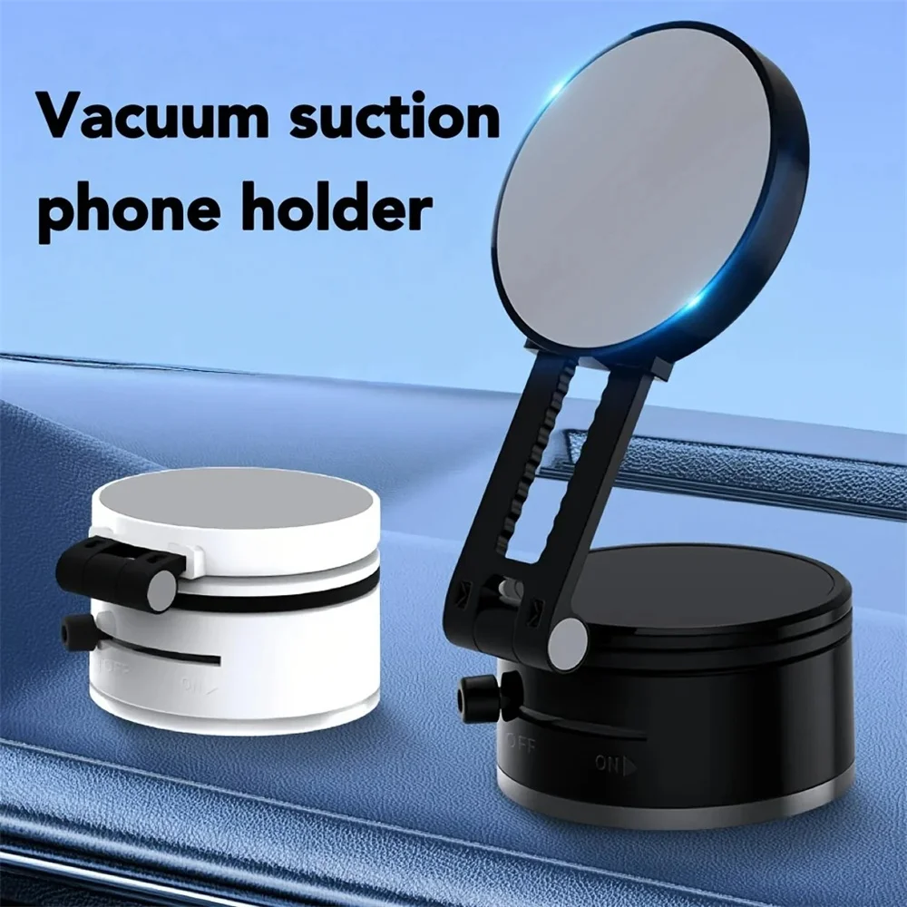 

Suction Cup Magnetic Phone Holder Double Sided Adjustable Car Navigation Bracket Rotation Multi-functional Adsorption Bracket