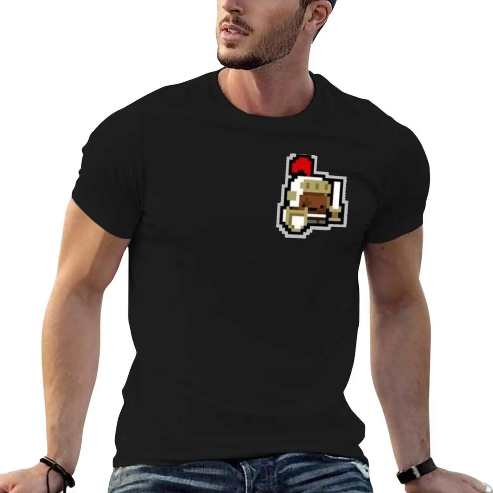 

Gungeon Ser Junkan T-Shirt cotton t shirts man 100% cotton tshirt 100% man t shirts for men casual T-shirt