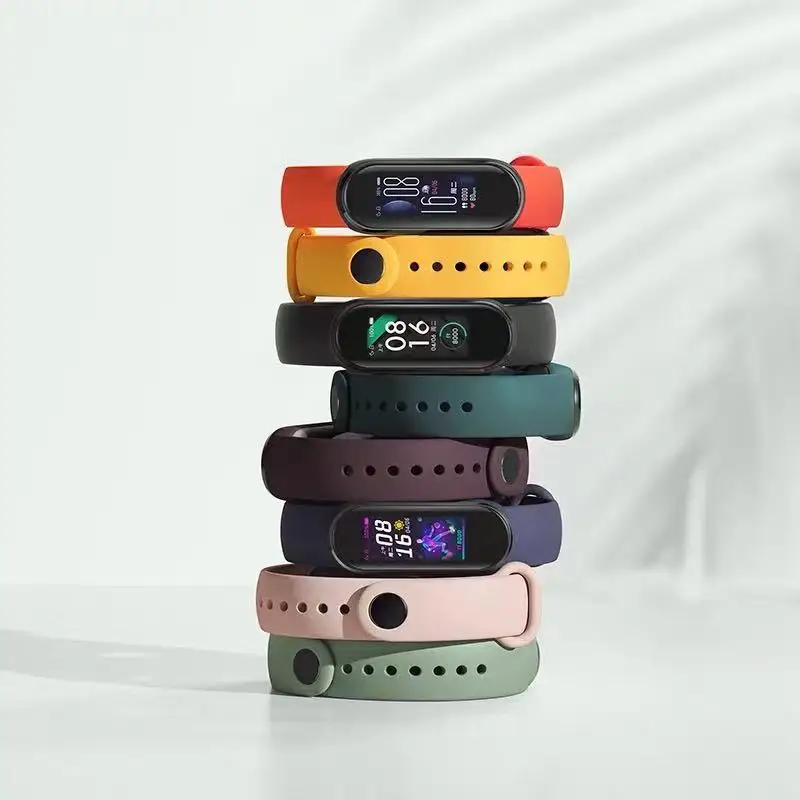 

strap For xiaomi mi band 6 5 4 3 Silicone Bracelet Strap For xiaomi band Mi5 Mi6 Mi4 Mi3 Silicone sport wristband for Mi6 5 band