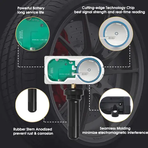Tire pressure sensor TPMS 433 For Renault Samsung QM3 XM3 Nissan Interstar Kubistar NV250 300 400 Primastar TERRANO 407009322R 6 best sales renault qm3 - №6
