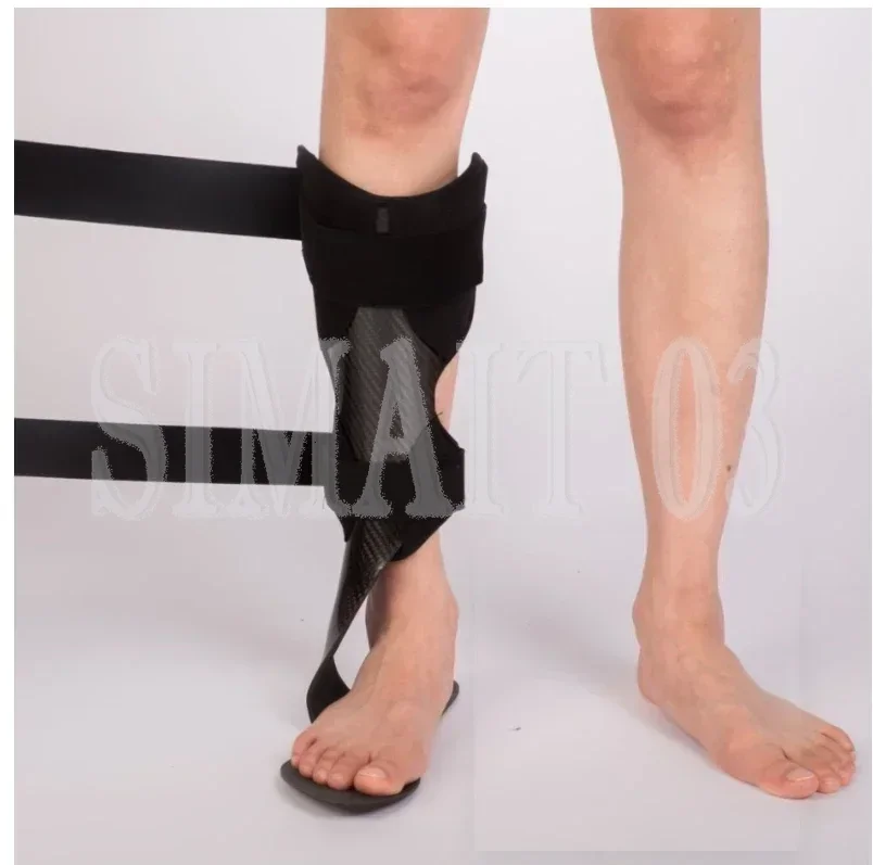 Orthotics Aluminum Fixation Carbon Fiber Ankle Foot Orthosis AFO Foot Drop Brace Support For Men Women Stroke In Stock In Stock