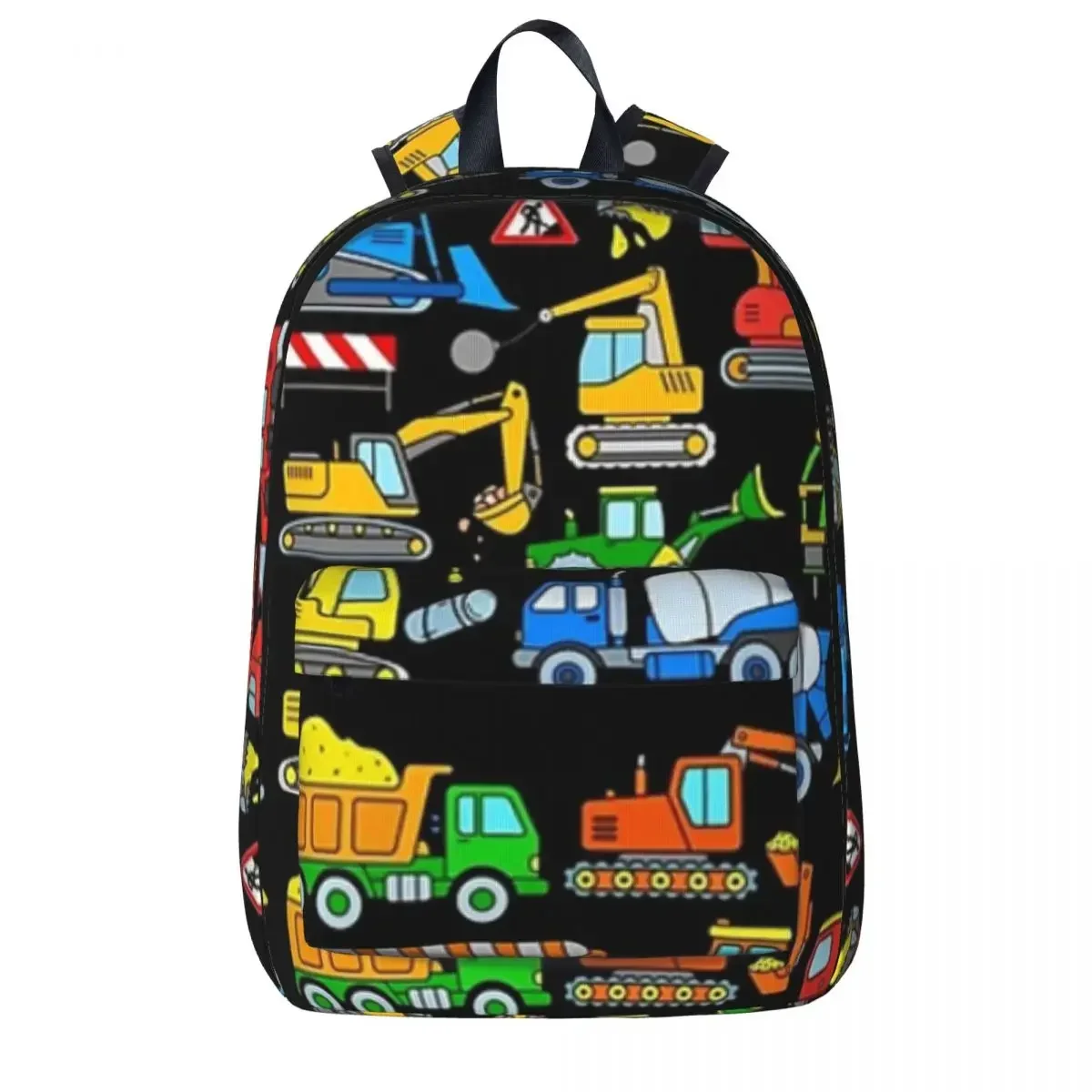 

Excavator Design For Kids Woman Backpacks Boys Bookbag Fashion Students School Bags Portability Laptop Rucksack Shoulder Bag