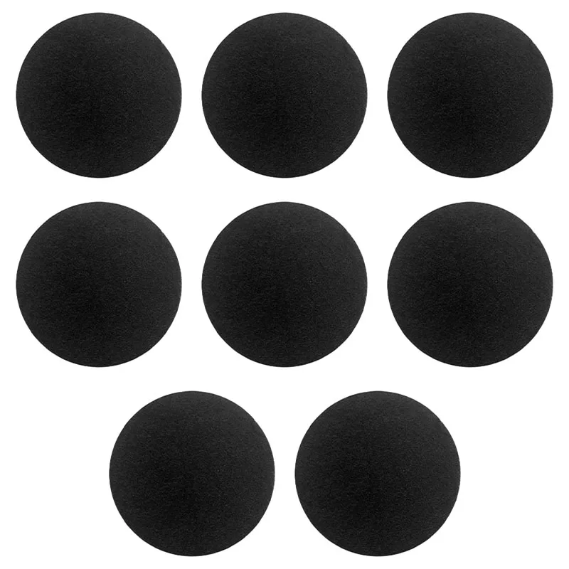8PCS Activated Carbon Cotton Filters for Kitchen Compost Buckets 16CM x 16CM x 5MM Control Replacement Filters Set