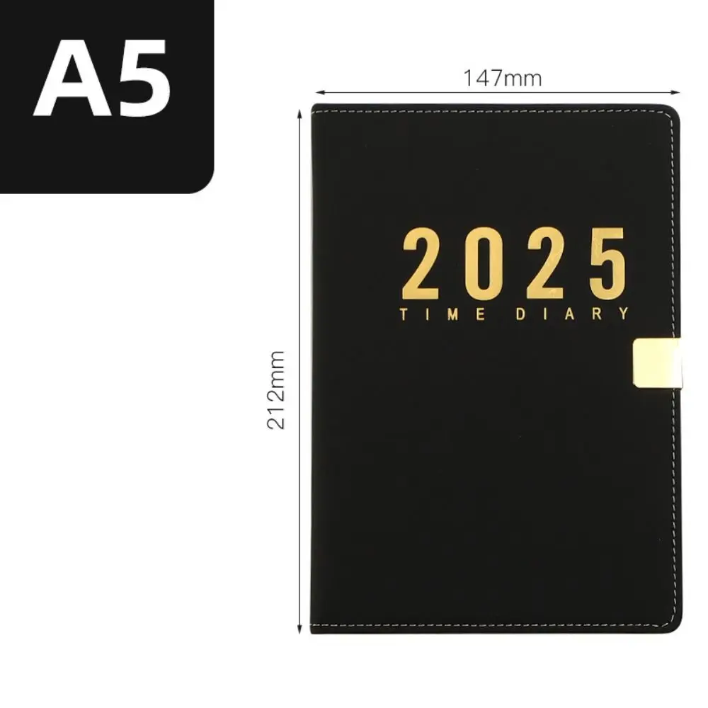 Creative A5 2025 Agenda Book To Do List Planner promemoria pianificatore giornaliero forniture per ufficio semplice programma libro studenti