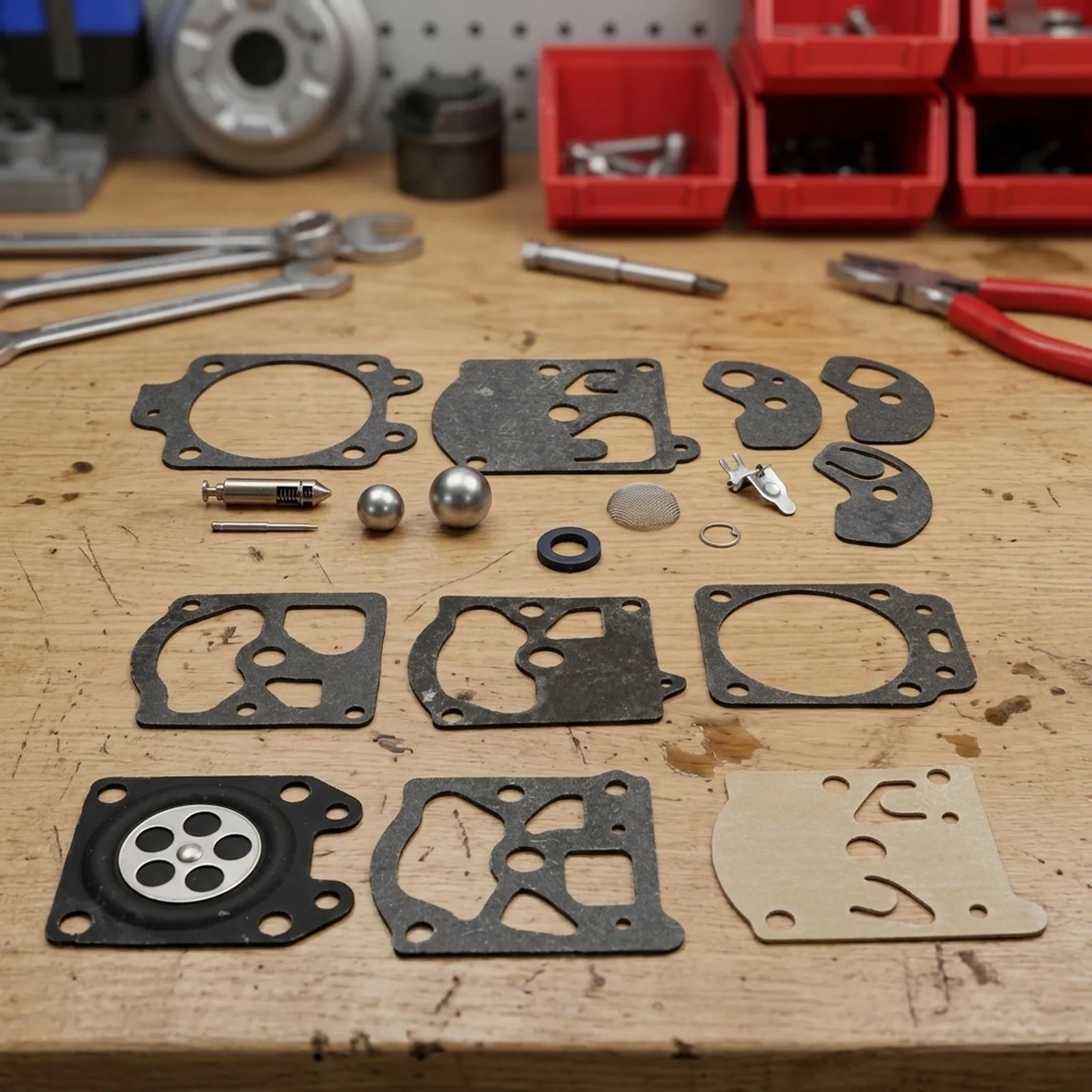 Brand New High Qulity Outdoor Home Industry for carb Diaphragm Repair Kit 1*- Pcs Accessories Brand New Brand New
