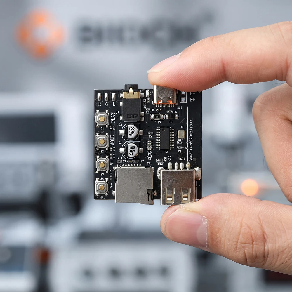 Bluetooth 6.0 Wireless Audio Receiver Board Lossless MP3 FLAC APE WAV WMA Playback Online Tuning Volume Memory For Modification